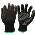 NMSAFETY cheap price for anti light water and punture work use 13 gauge nitrile industrial gloves